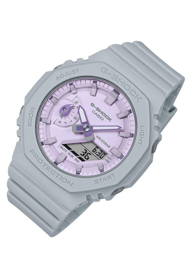 Casio G-shock GMA-S2100NC-8A Digital Analog Rubber Strap Watch For Women-Watch Portal Philippines