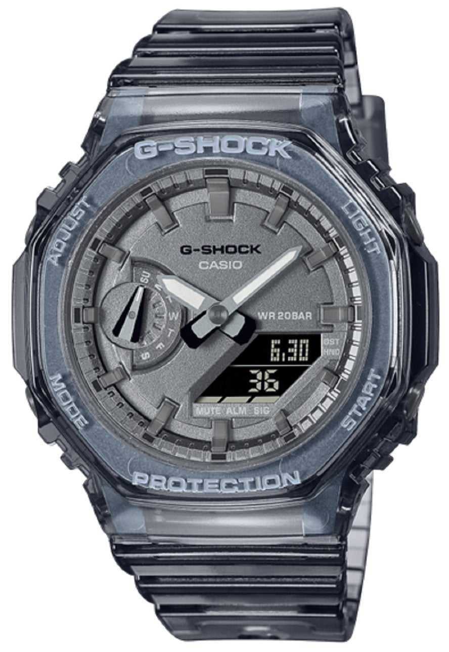 Casio G-shock GMA-S2100SK-1A Digital Analog Rubber Strap Watch for Women-Watch Portal Philippines