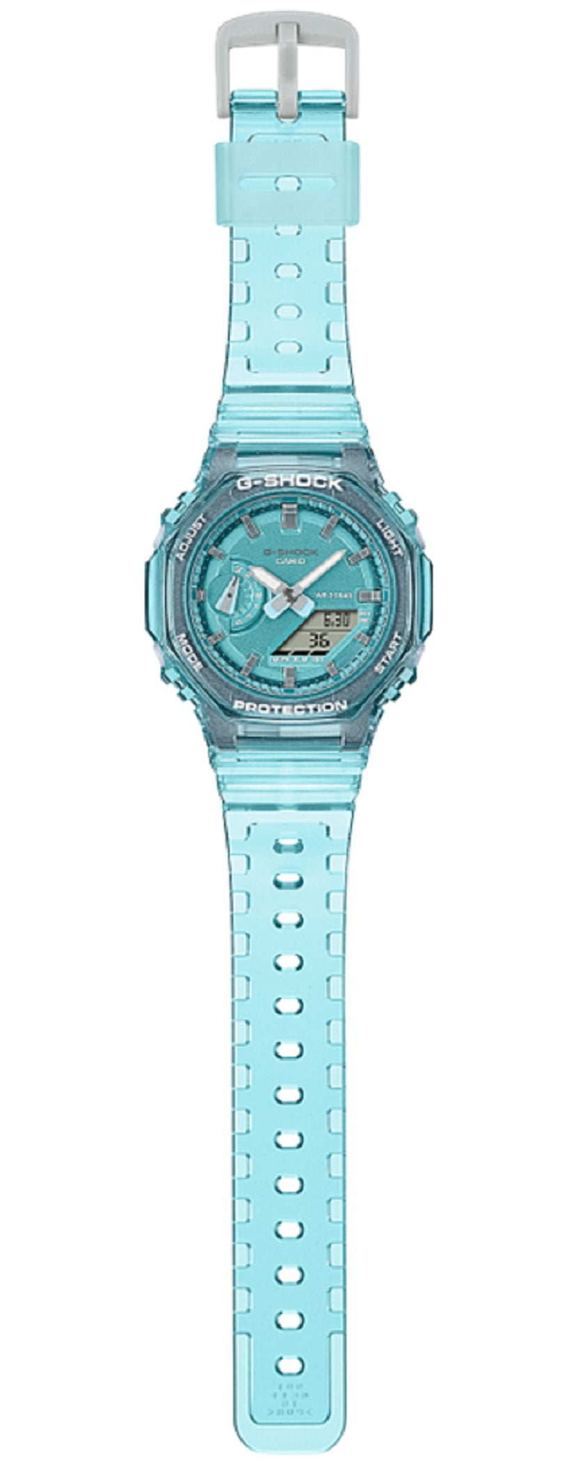 Casio G-shock GMA-S2100SK-2A Digital Analog Rubber Strap Watch for Women-Watch Portal Philippines