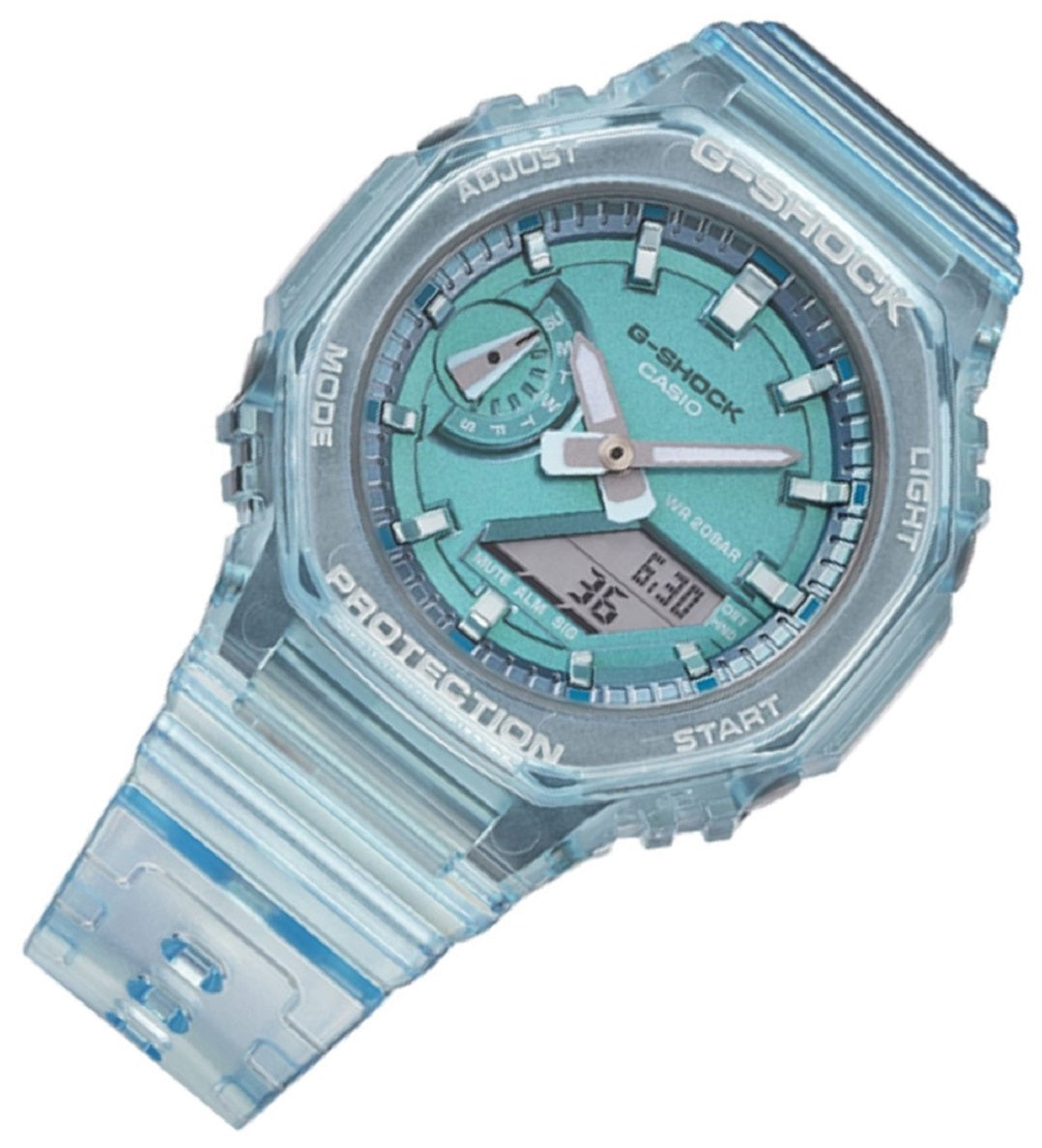 Casio G-shock GMA-S2100SK-2A Digital Analog Rubber Strap Watch for Women-Watch Portal Philippines