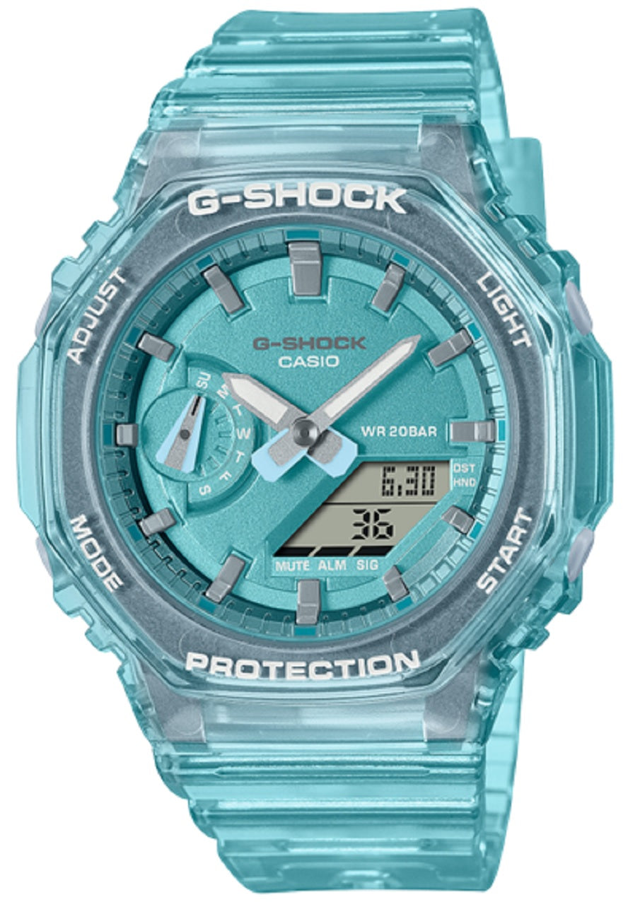 Casio G-shock GMA-S2100SK-2A Digital Analog Rubber Strap Watch for Women-Watch Portal Philippines