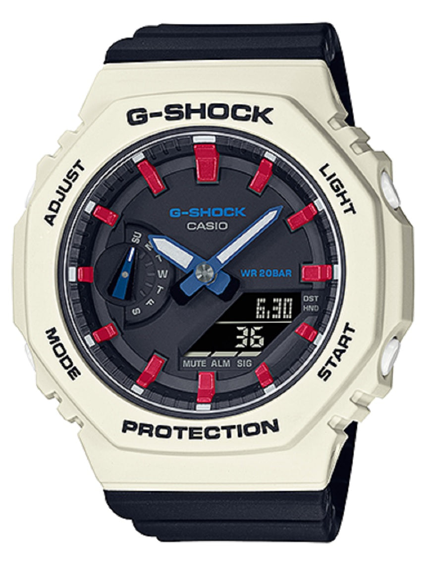 Casio G-shock GMA-S2100WT-7A2 Digital Analog Rubber Strap Watch for Women-Watch Portal Philippines