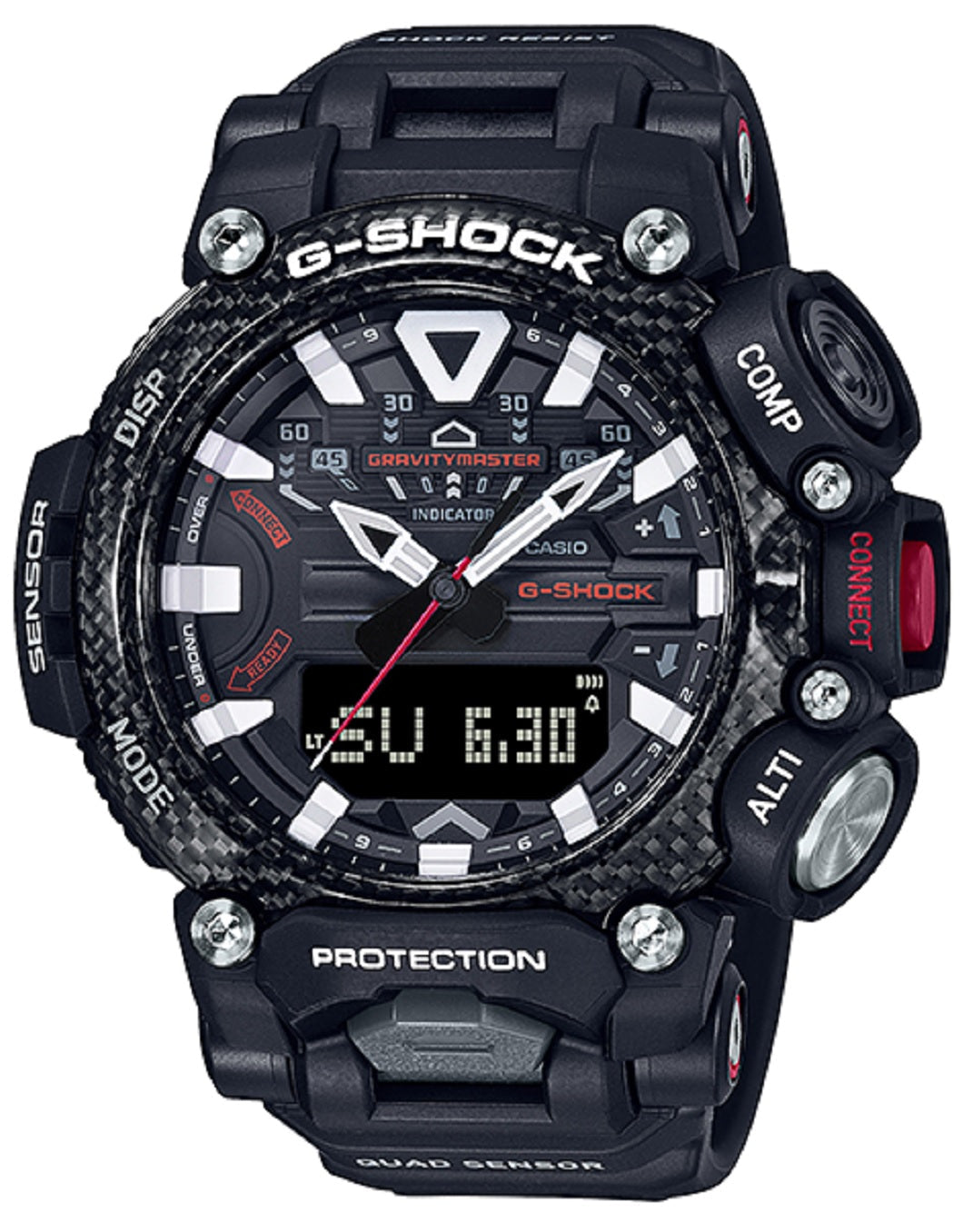 Casio G-shock GR-B200-1A Gravity Master Digital Analog Bluetooth Watch-Watch Portal Philippines