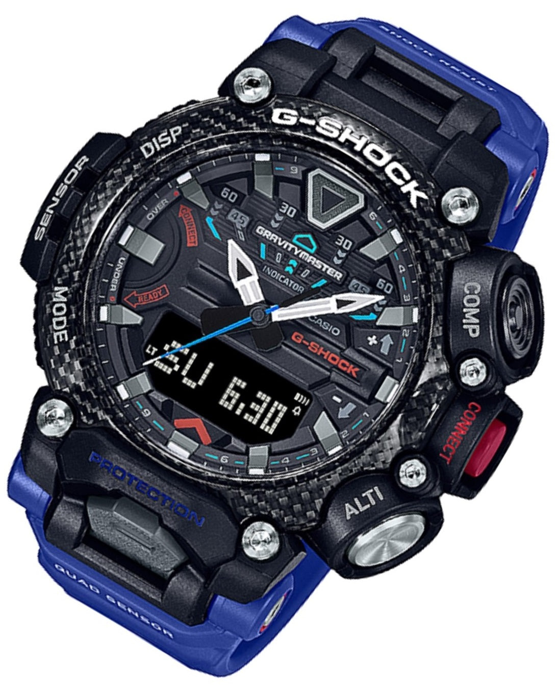 Casio G shock GR B200 1A2 Gravity Master Digital Analog Bluetooth Watc