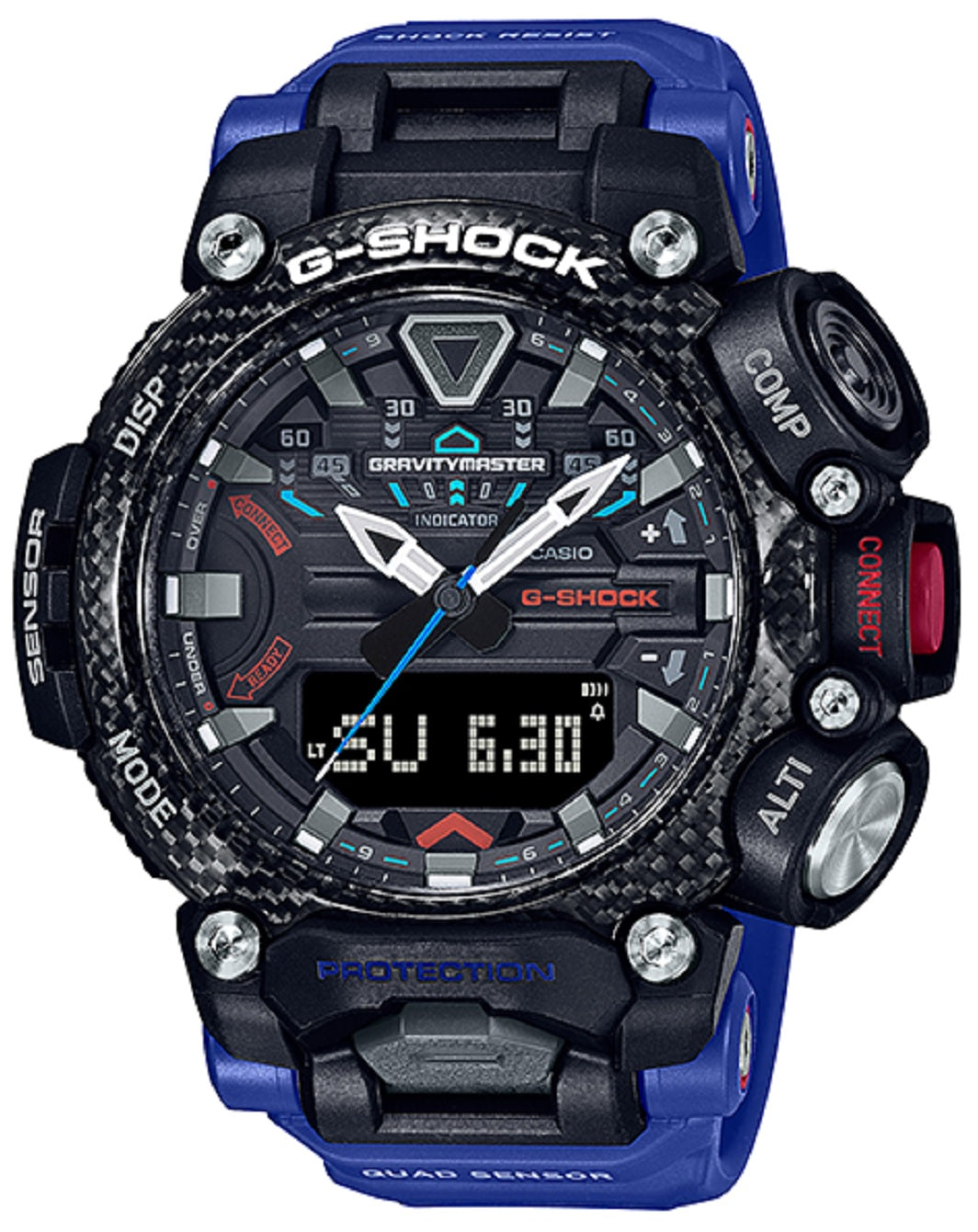 Casio G-shock GR-B200-1A2 Gravity Master Digital Analog Bluetooth Watch for Men-Watch Portal Philippines