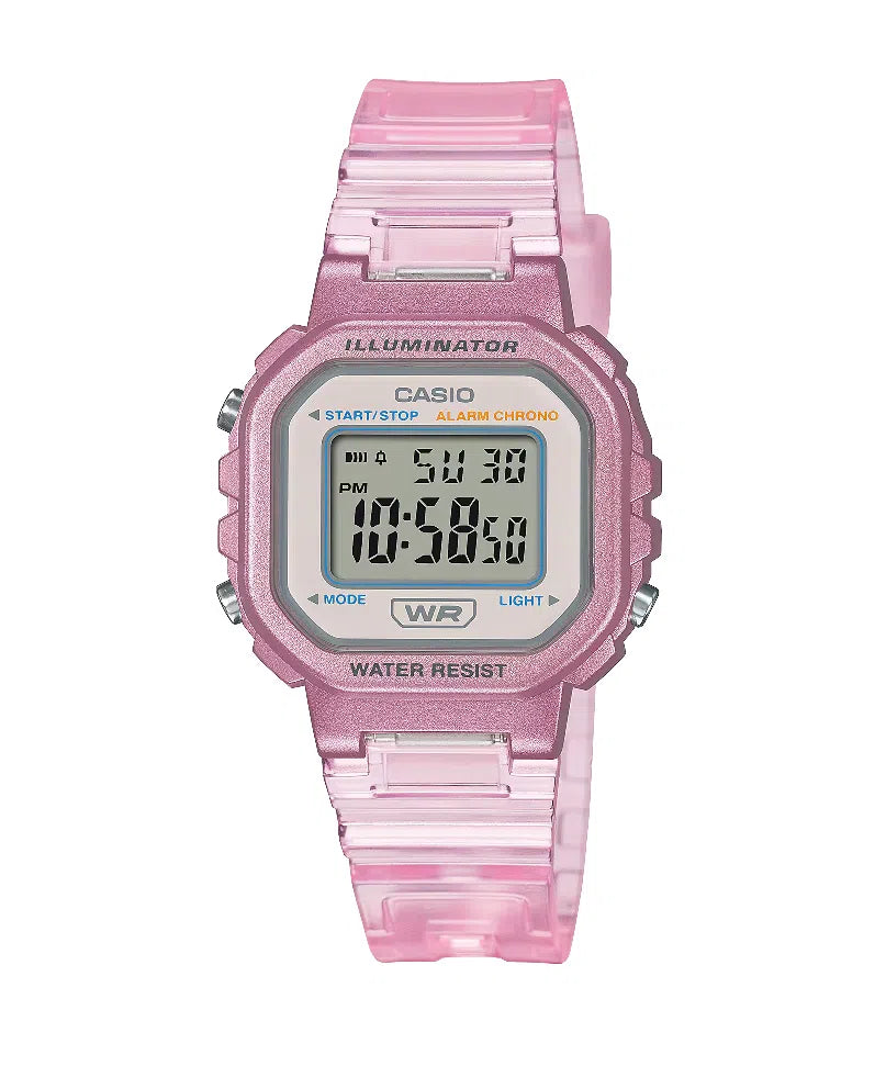 Casio LA-20WHS-4A Digital Rubber Strap Watch For Women-Watch Portal Philippines