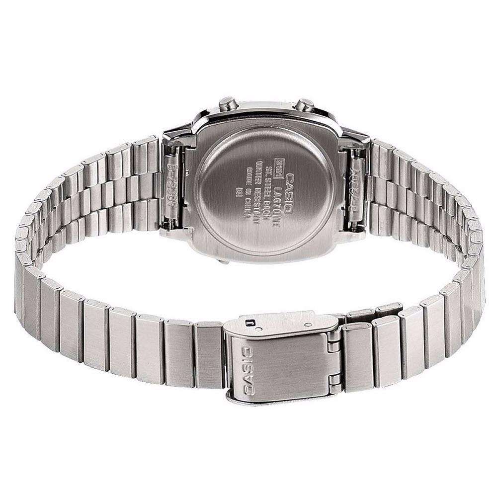 Casio la670wa classic online silver watch