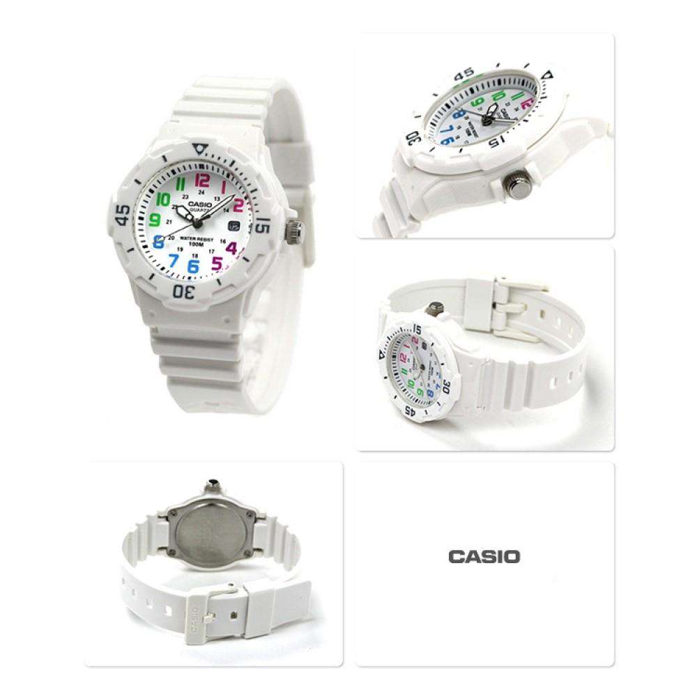 Casio LRW-200H-7B White Resin Strap Watch for Women-Watch Portal Philippines