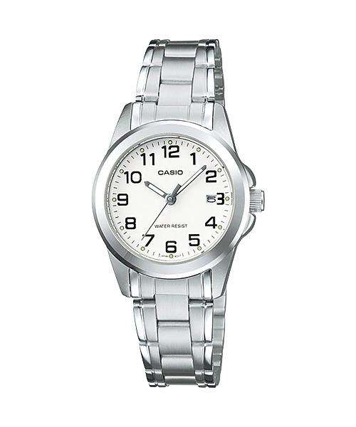 Casio LTP-1215A-7B2DF Silver Stainless Steel Strap Watch for