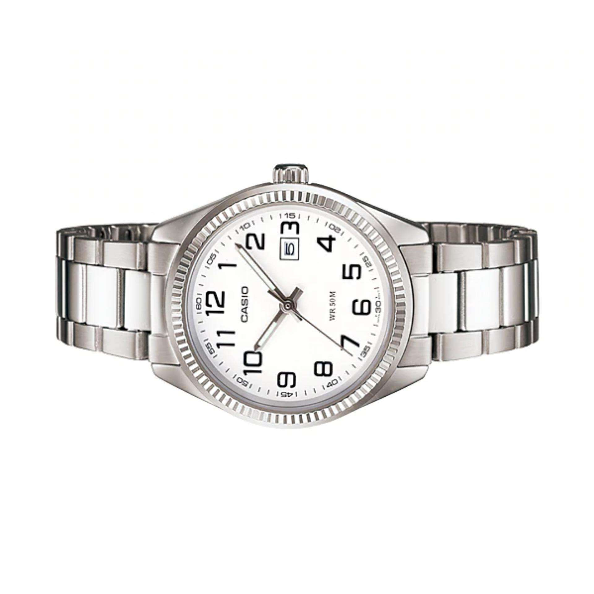 Casio LTP-1302D-7BVDF Silver Stainless Steel Strap Watch for Women-Watch Portal Philippines