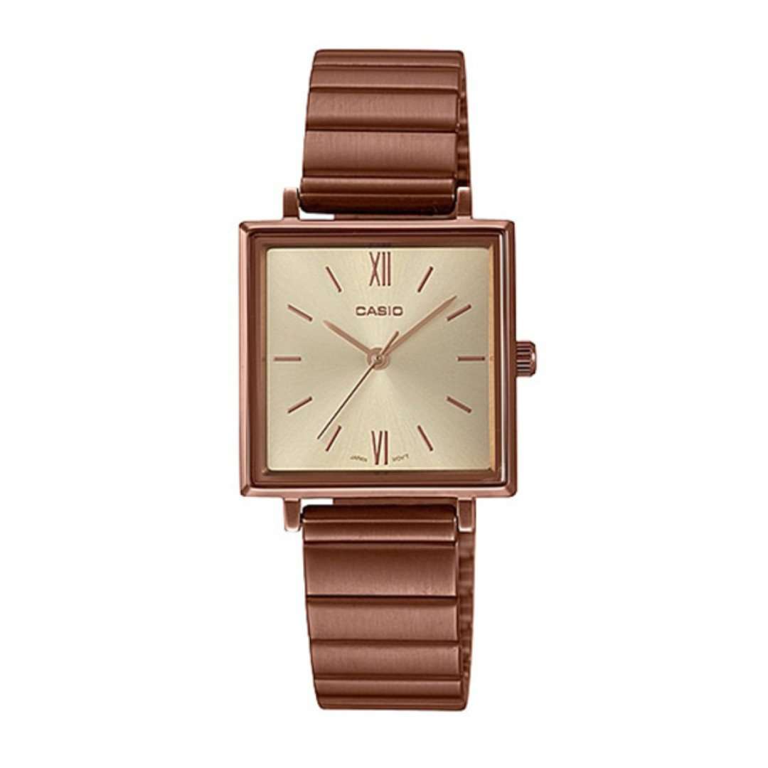 Casio rose gold watch hot sale price