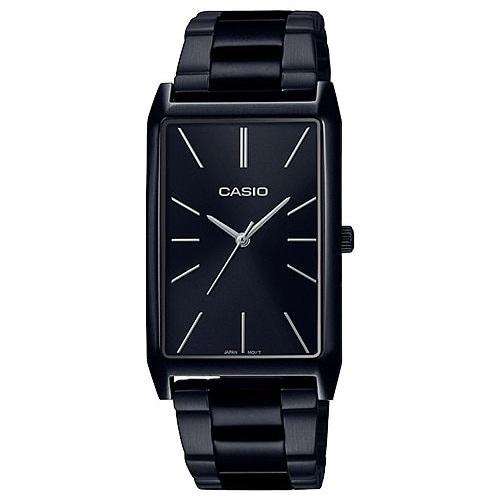 Casio LTP E156B 1A Black Stainless Watch for Women Watch