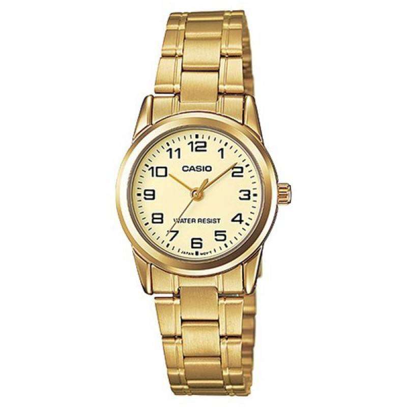 Casio LTP-V001G-9B Gold Plated Watch for Women-Watch Portal Philippines