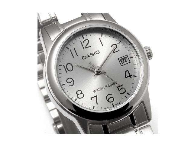 Casio LTP-V002D-7B Silver Stainless Steel Strap Watch for Women-Watch Portal Philippines