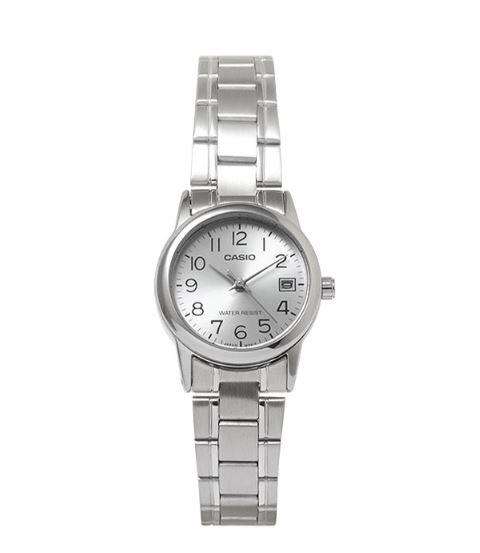 Casio LTP-V002D-7B Silver Stainless Steel Strap Watch for Women-Watch Portal Philippines