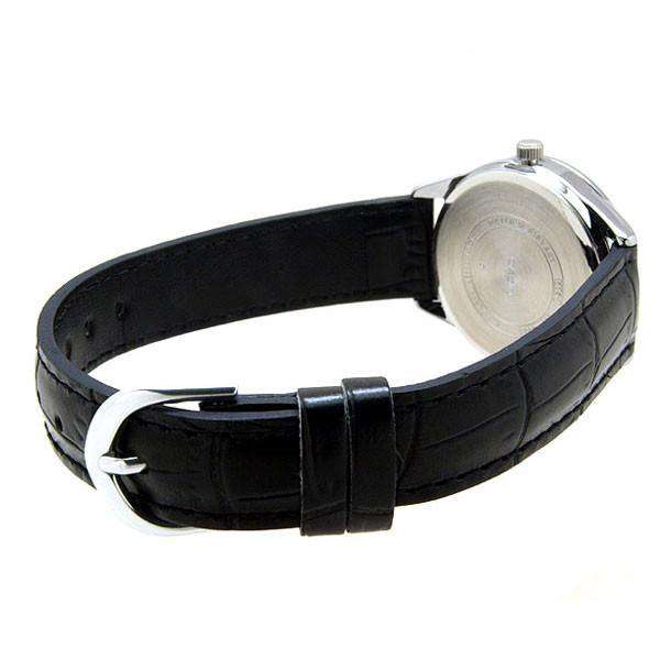 Casio LTP-V005L-1B Black Leather Strap Watch for Women-Watch Portal Philippines