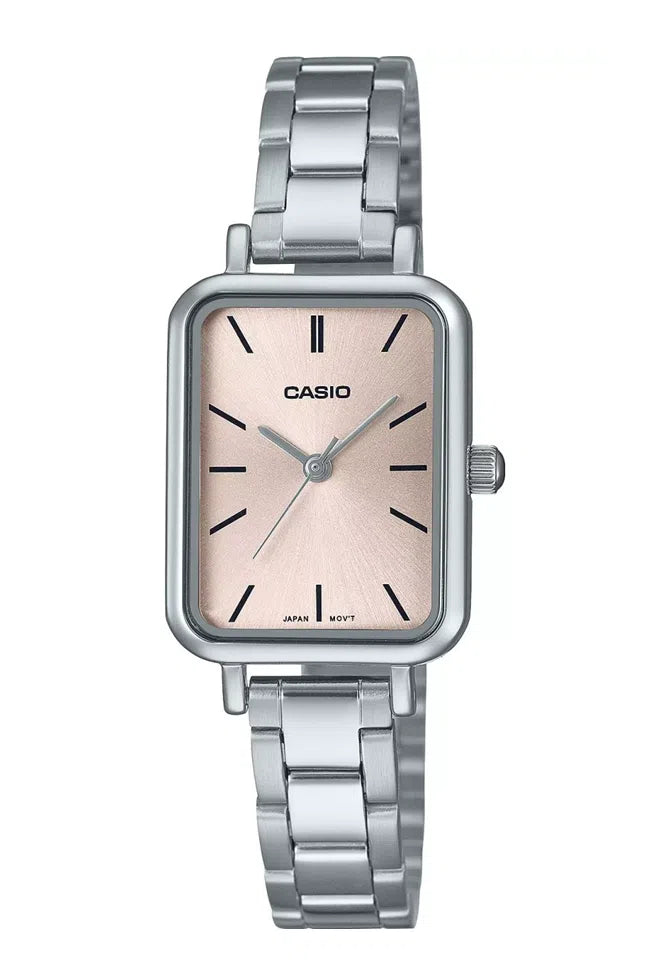 Casio LTP-V009D-4E Analog Stainless Steel Strap Watch For Women-Watch Portal Philippines