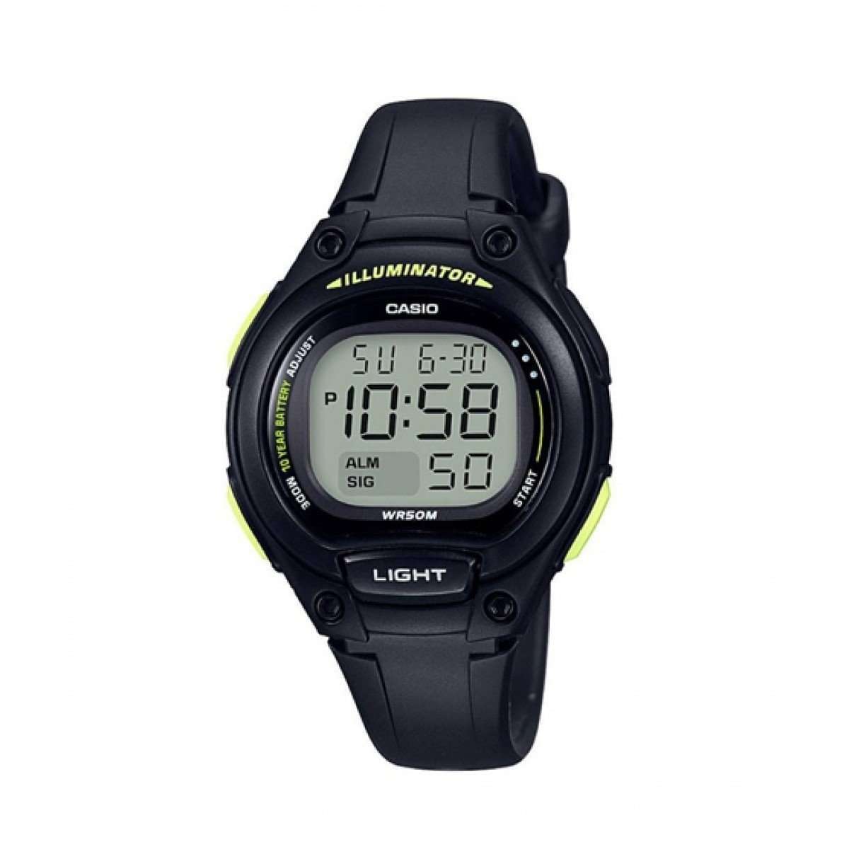 AE1500WH-1AV | Illuminator Night Black Digital Watch | CASIO