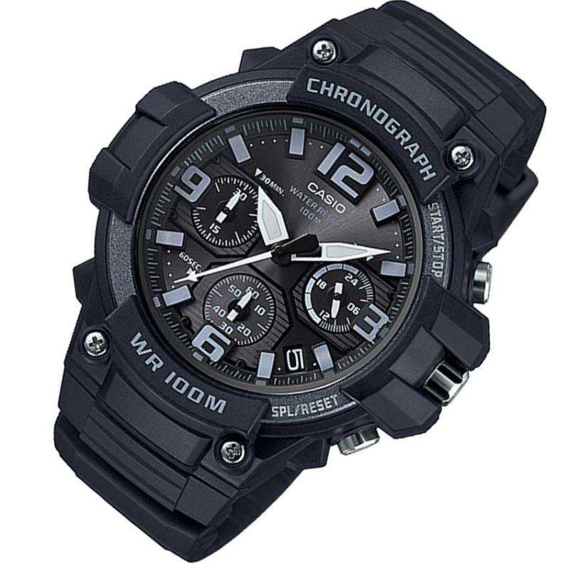 Casio MCW-100H-1A3VDF Black Resin Strap Watch for Men |