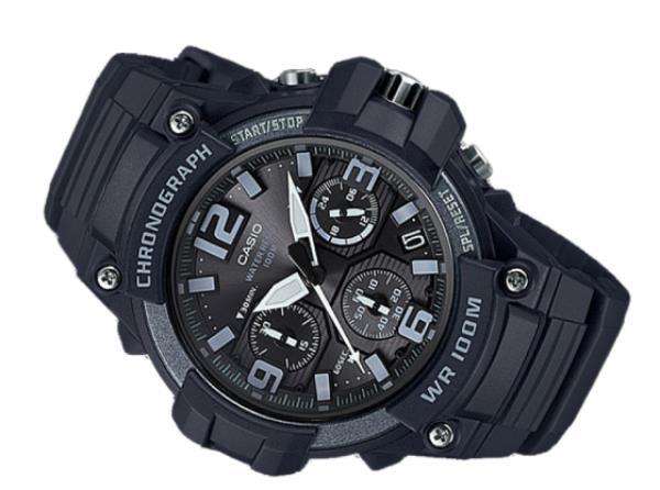 Casio MCW-100H-1A3VDF Black Resin Strap Watch for Men |