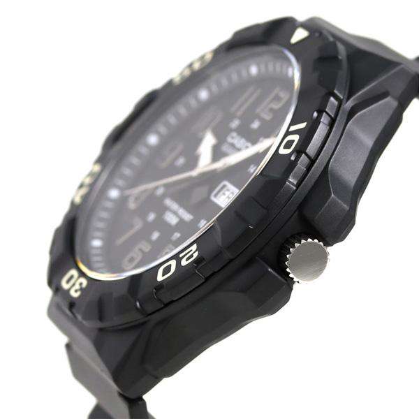 Casio MRW 210H 1AVDF Analog Black Resin Strap Watch for Men