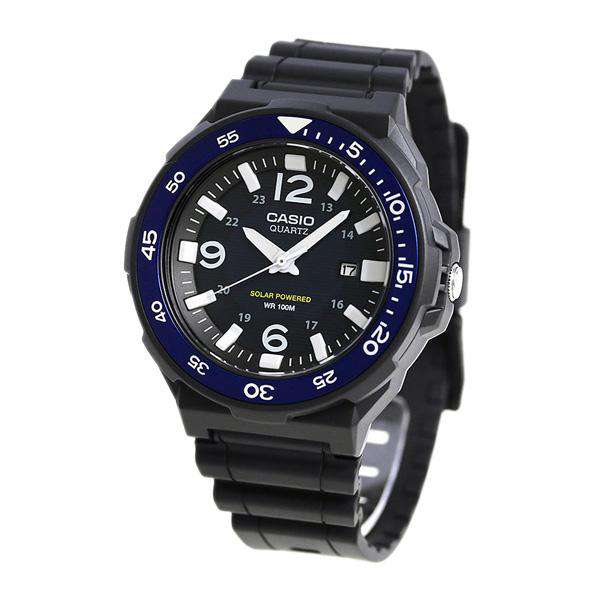 Casio MRW S310H 2B Analog Black Resin Strap Watch for Men