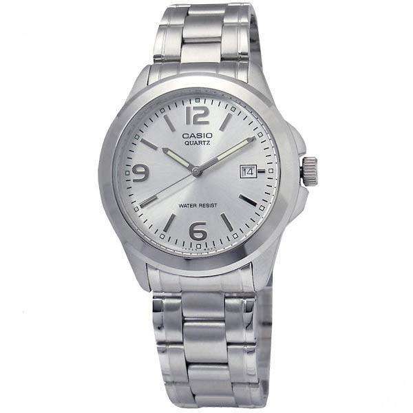 Casio MTP-1215A-7ADF Silver Stainless Steel Strap Watch for