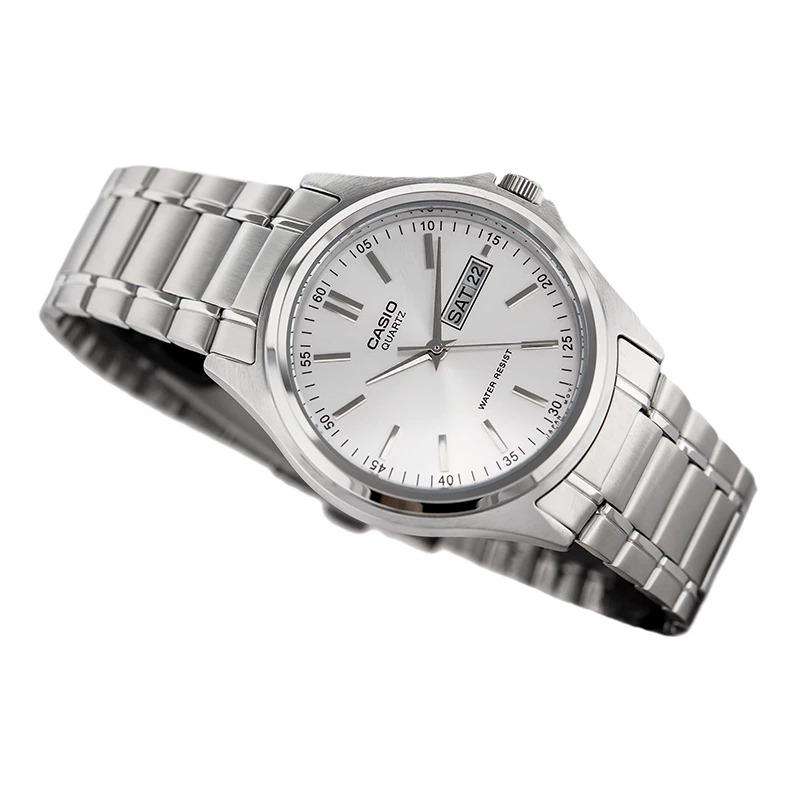 Casio MTP-1239D-7ADF Silver Stainless Steel Strap Watch for