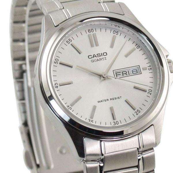 Casio MTP-1239D-7ADF Silver Stainless Steel Strap Watch for Men-Watch Portal Philippines