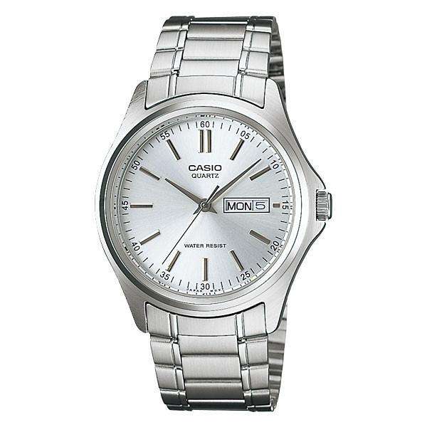 Casio MTP-1239D-7ADF Silver Stainless Steel Strap Watch for