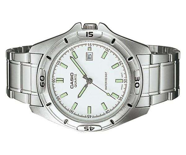 Casio MTP-1244D-7ADF Silver Stainless Steel Strap Watch for