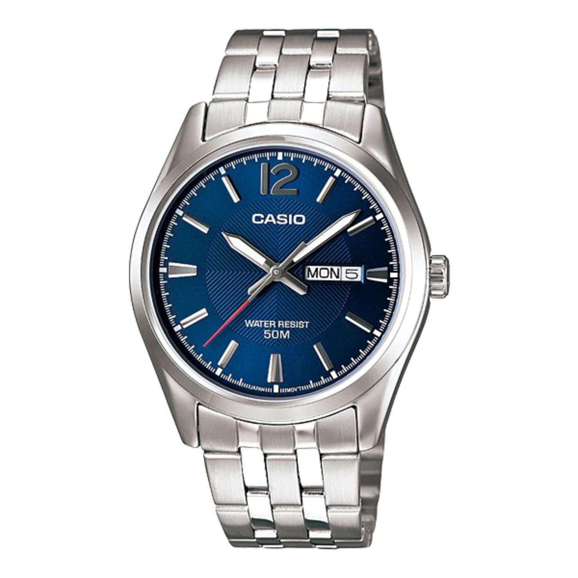 Casio MTP-1335D-2AVDF Silver Stainless Watch for Men | Watch