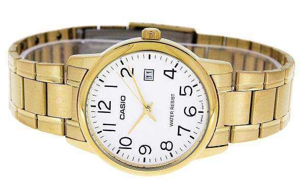 Casio MTP-V002G-7B2 Gold Stainless Watch for Men | Watch