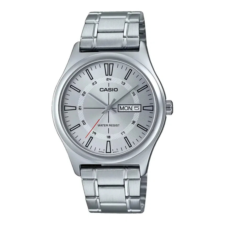 Casio MTP-V006D-7C Analog Stainless Steel Strap Watch For Men-Watch Portal Philippines