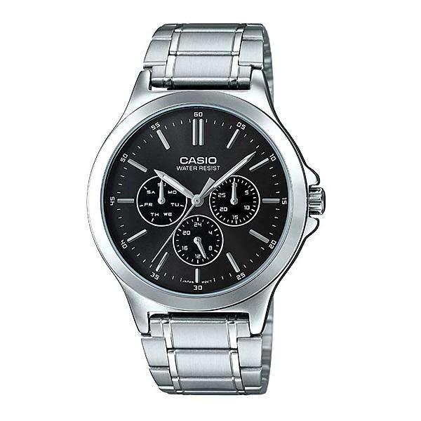 Casio MTP-V300D-1A Silver Stainless Watch for Men | Watch