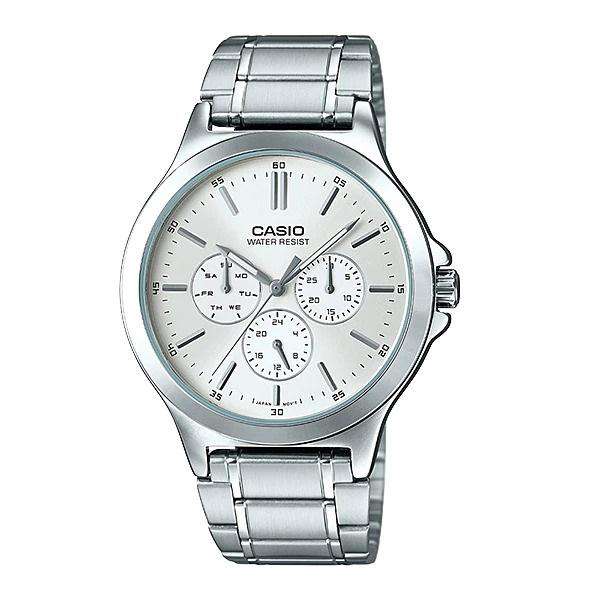 Casio MTP-V300D-7A Silver Stainless Watch for Men | Watch