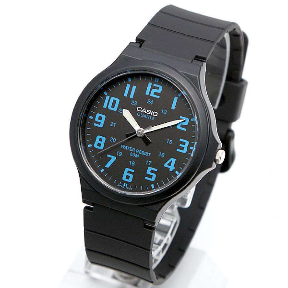 Casio MW-240-2BVDF Black Resin Strap Watch for Men | Watch