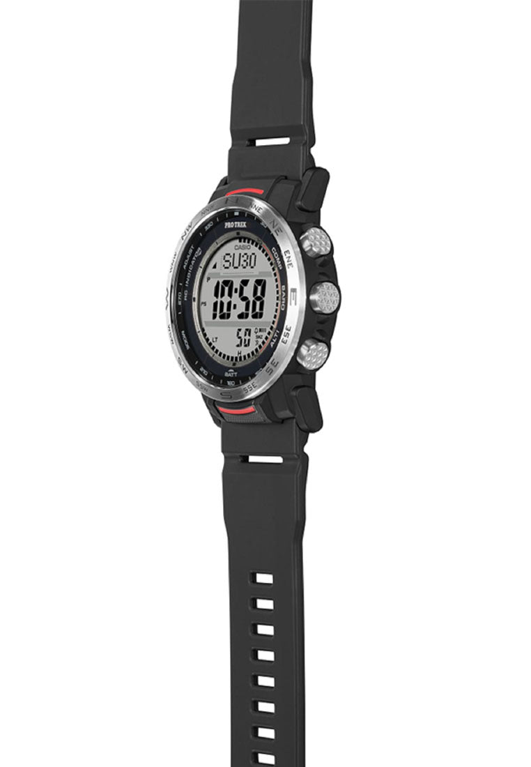 Casio Pro Trek PRW-35-1A Digital Rubber Strap Watch For Men-Watch Portal Philippines