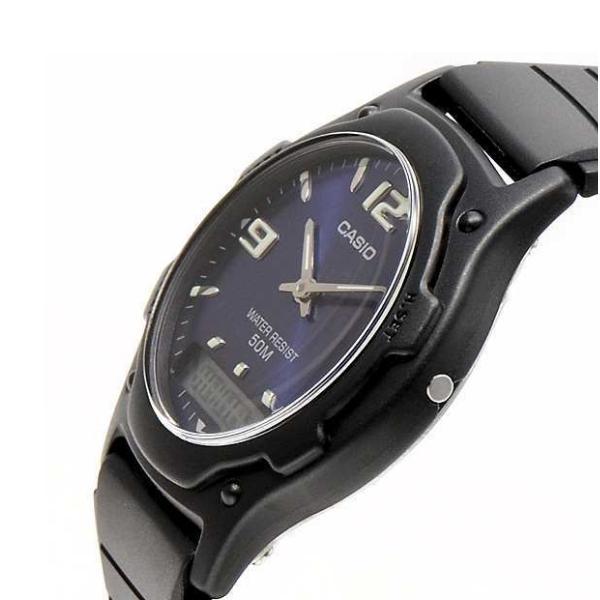 Casio Standard AW-49HE-2AVDF Black Resin Strap Watch for Men