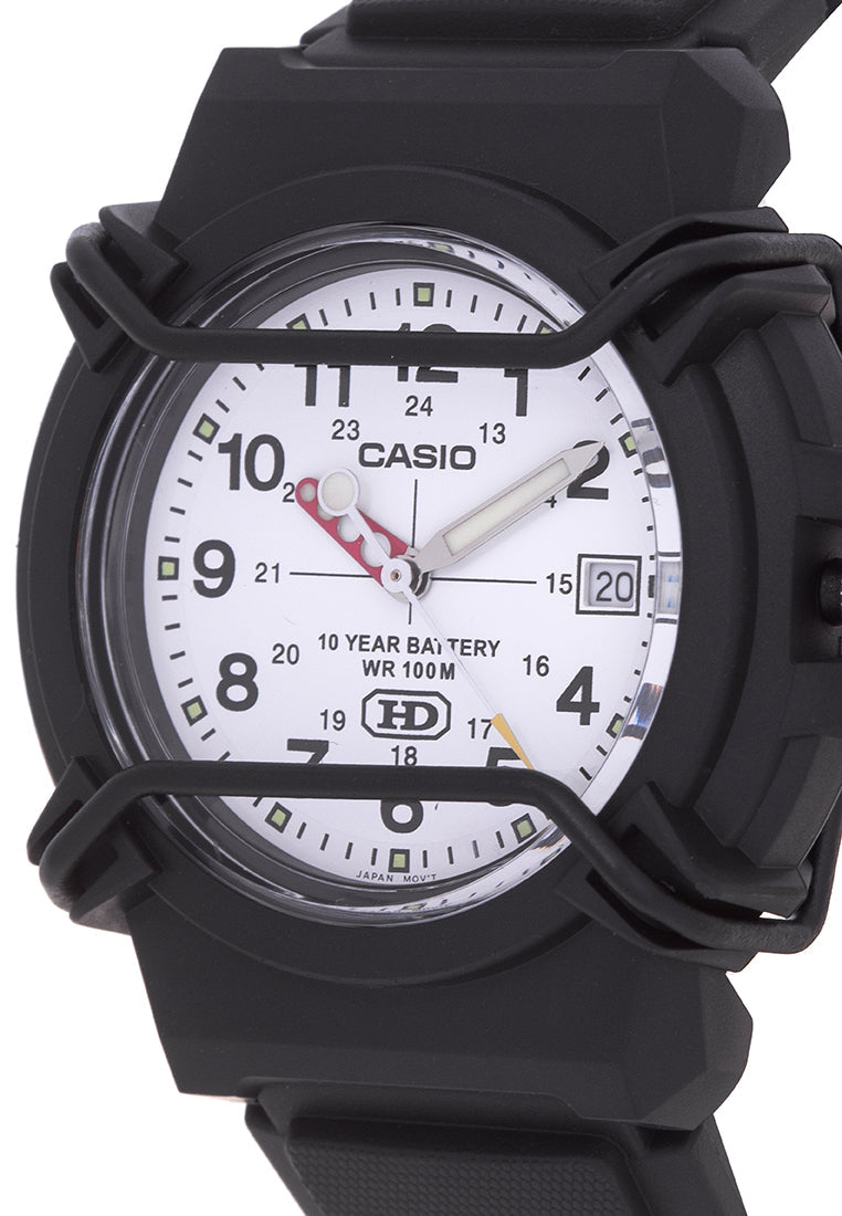 Casio Standard HAD-600B-7BVDF Black Resin Watch for Men and Women-Watch Portal Philippines