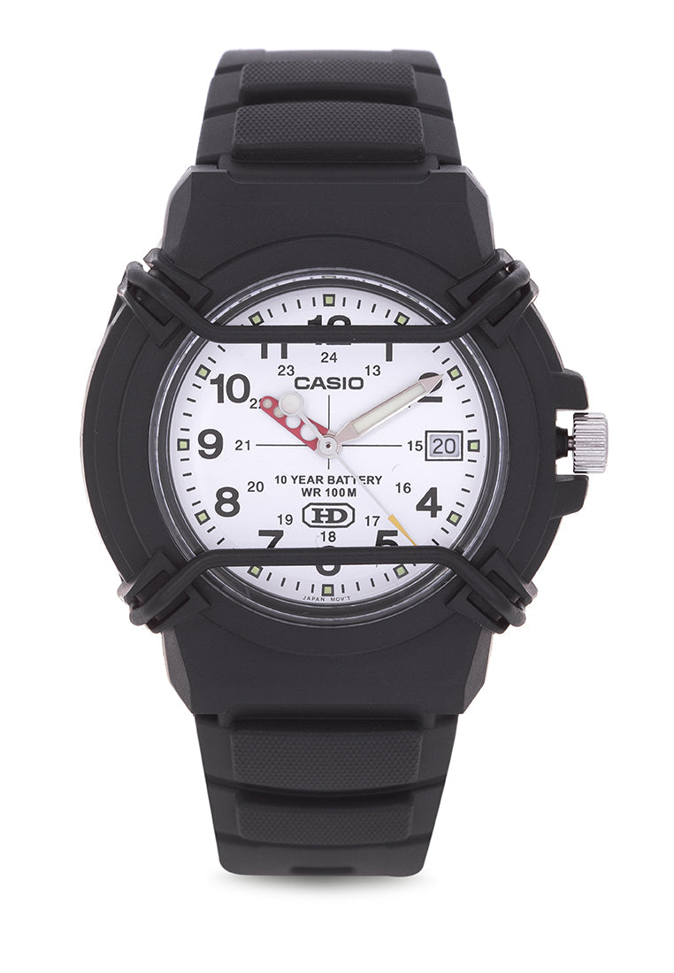 Casio Standard HAD-600B-7BVDF Black Resin Watch for Men and Women-Watch Portal Philippines