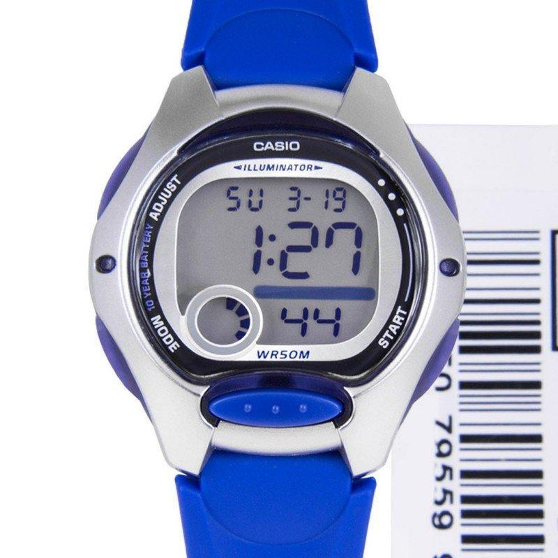 Casio Standard LW-200-2A Blue Resin Strap Watch for Women |