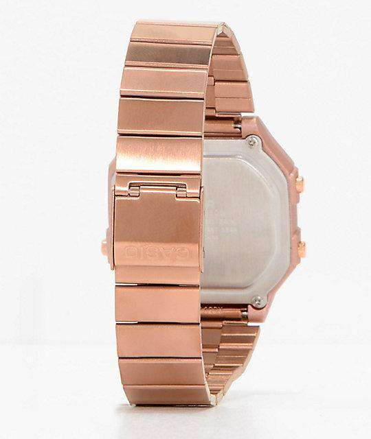 Casio Vintage B650WC 5A Rose Gold Watch for Men and Women