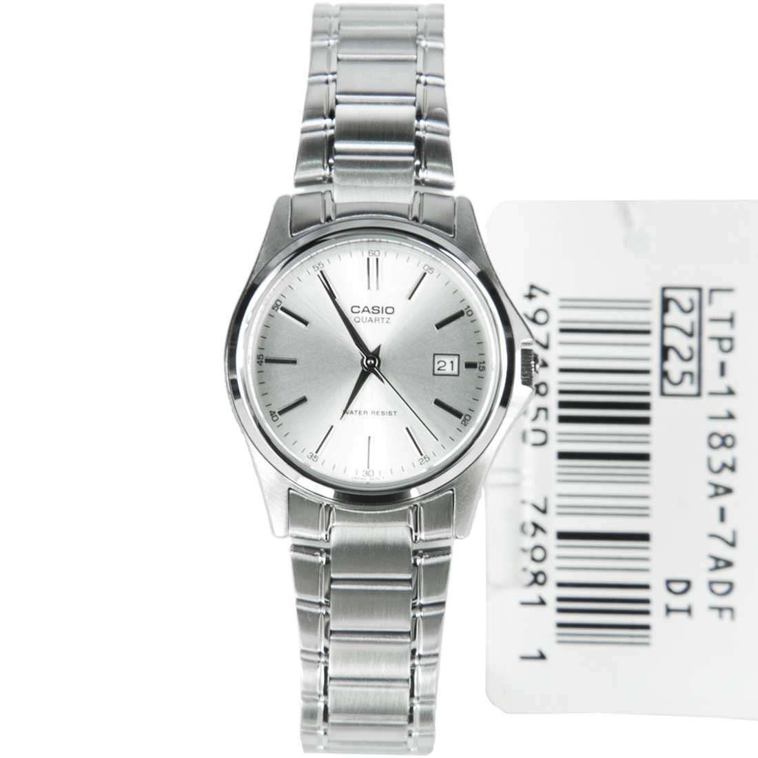 Casio Vintage LTP 1183A 7A Silver Watch for Women Watch