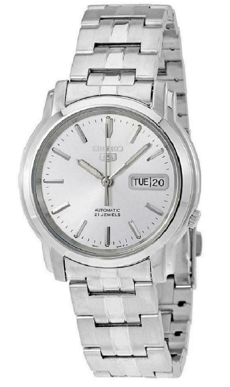 Seiko 5 Sports SNKK65K1 Silver Stainless Automatic Watch for Men-Watch Portal Philippines