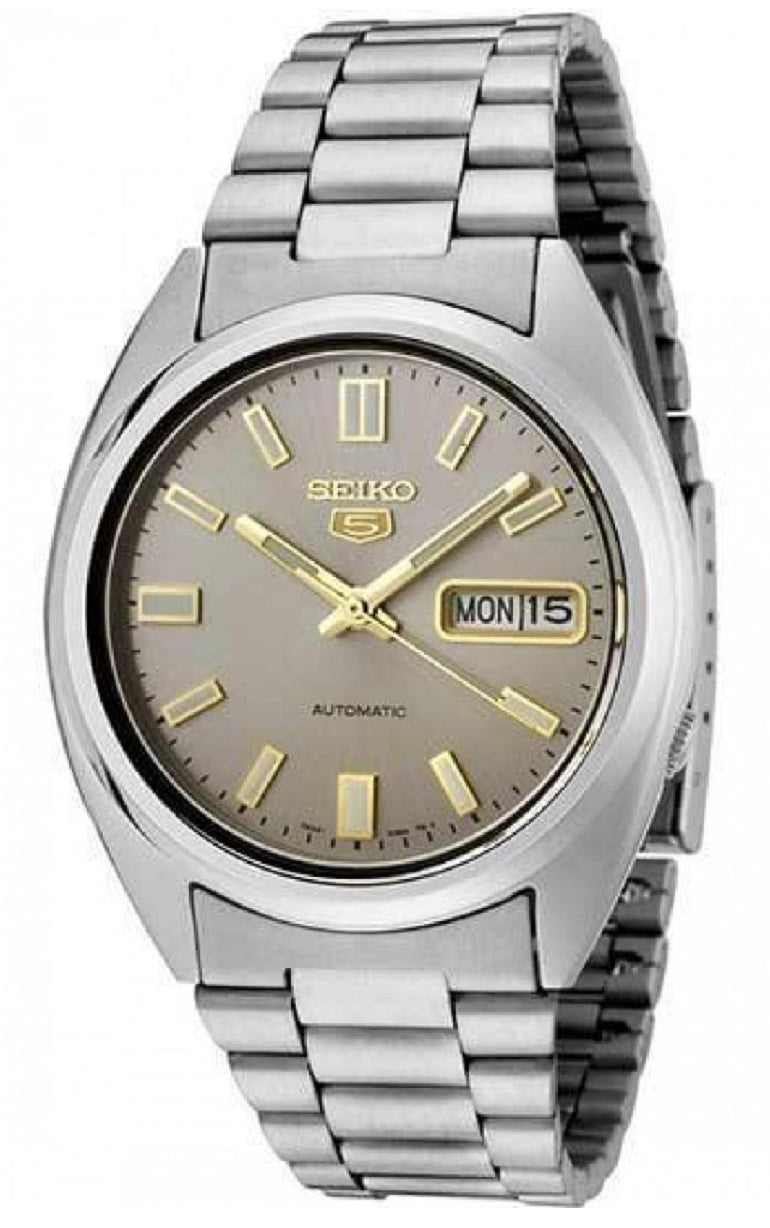 Seiko 5 Sports SNXS75K Silver Stainless Automatic Watch for Men-Watch Portal Philippines