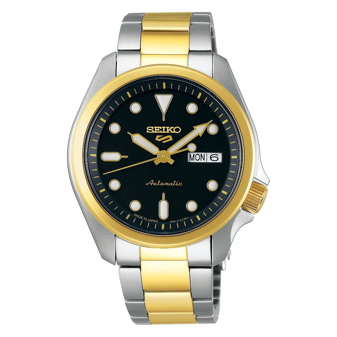 Seiko 5 outlet sports gold watch