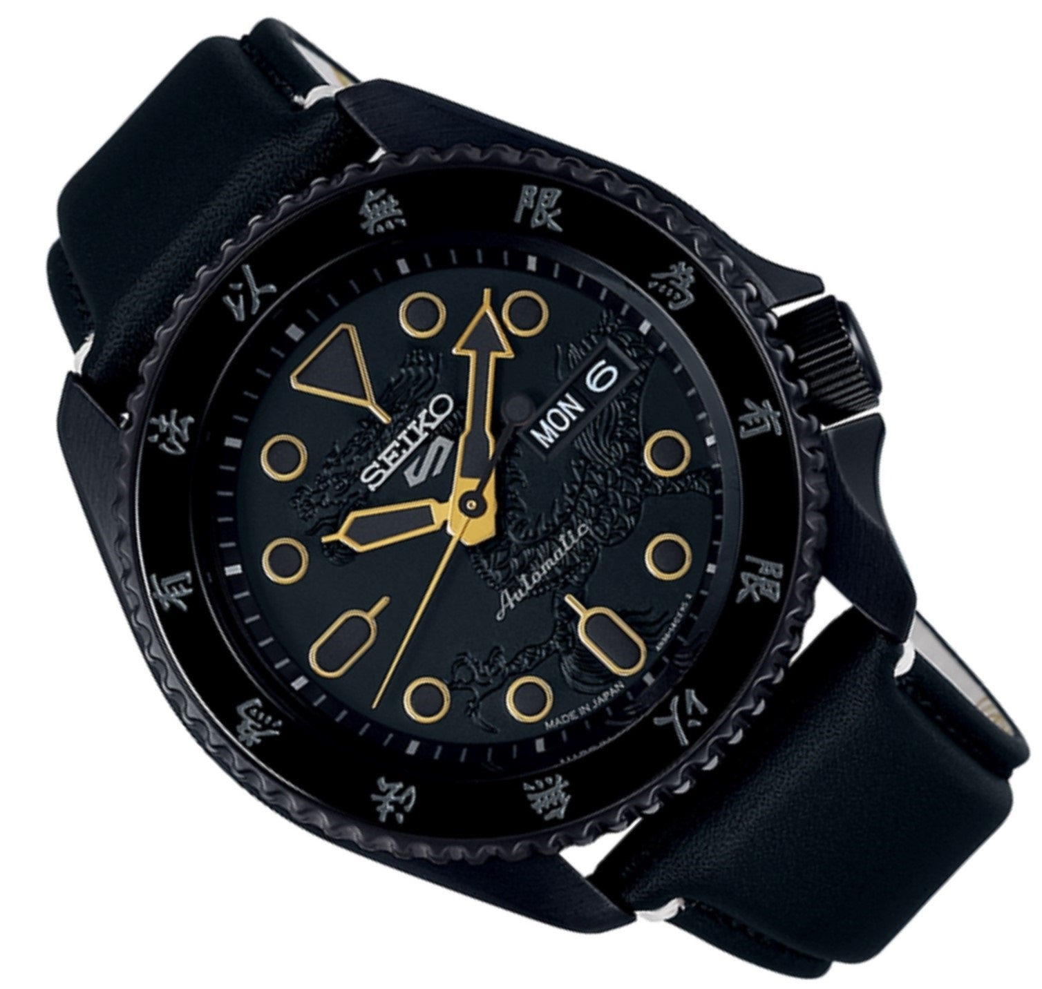 Seiko 5 Sports SRPK39K1 Bruce Lee Limited Ed Automatic Watch for Men-Watch Portal Philippines