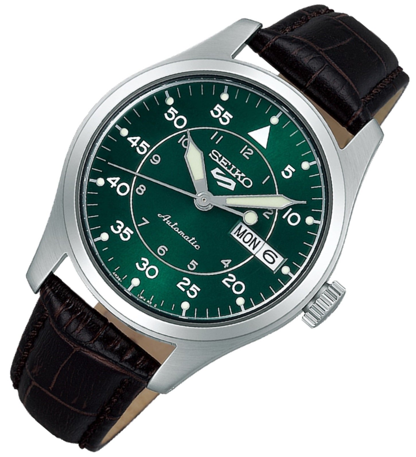 Seiko 5 2024 automatic green dial