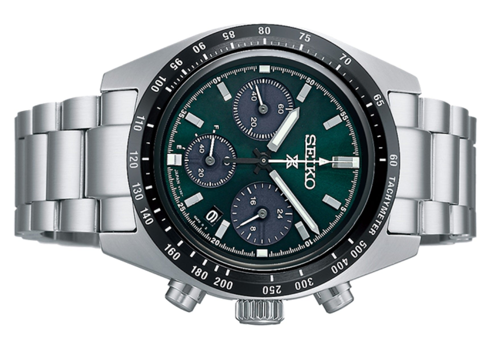 Seiko green outlet chronograph